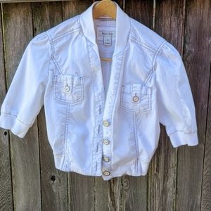 Short sleeve casual jacket